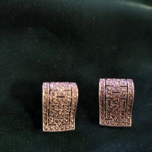 Silver Textured Cufflinks